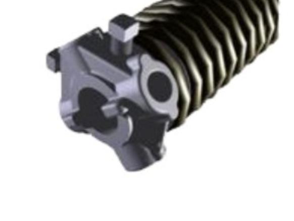 Muelles ensamblados galvanizados 67x6 5x1077