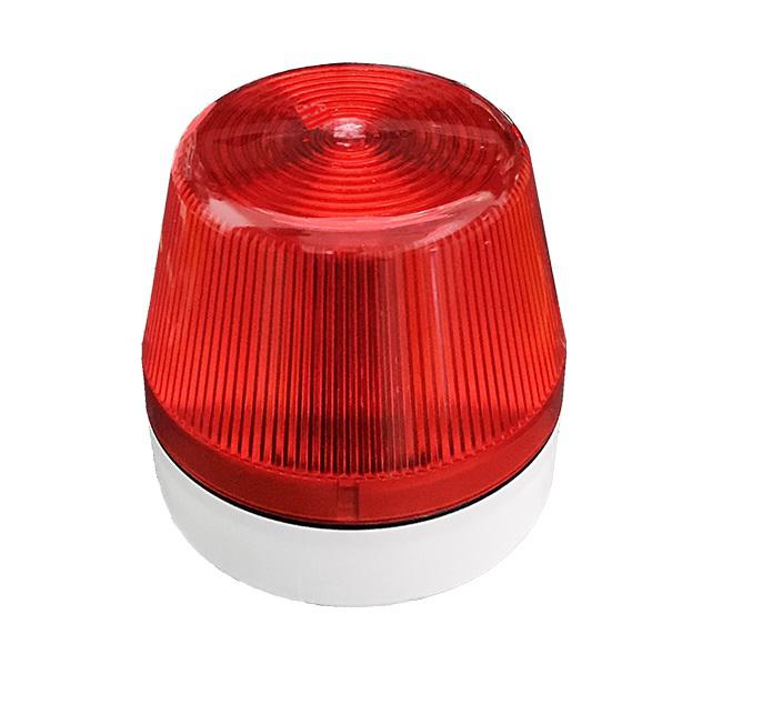 Avisador luz led y acústico 230/1 Rojo Rodman