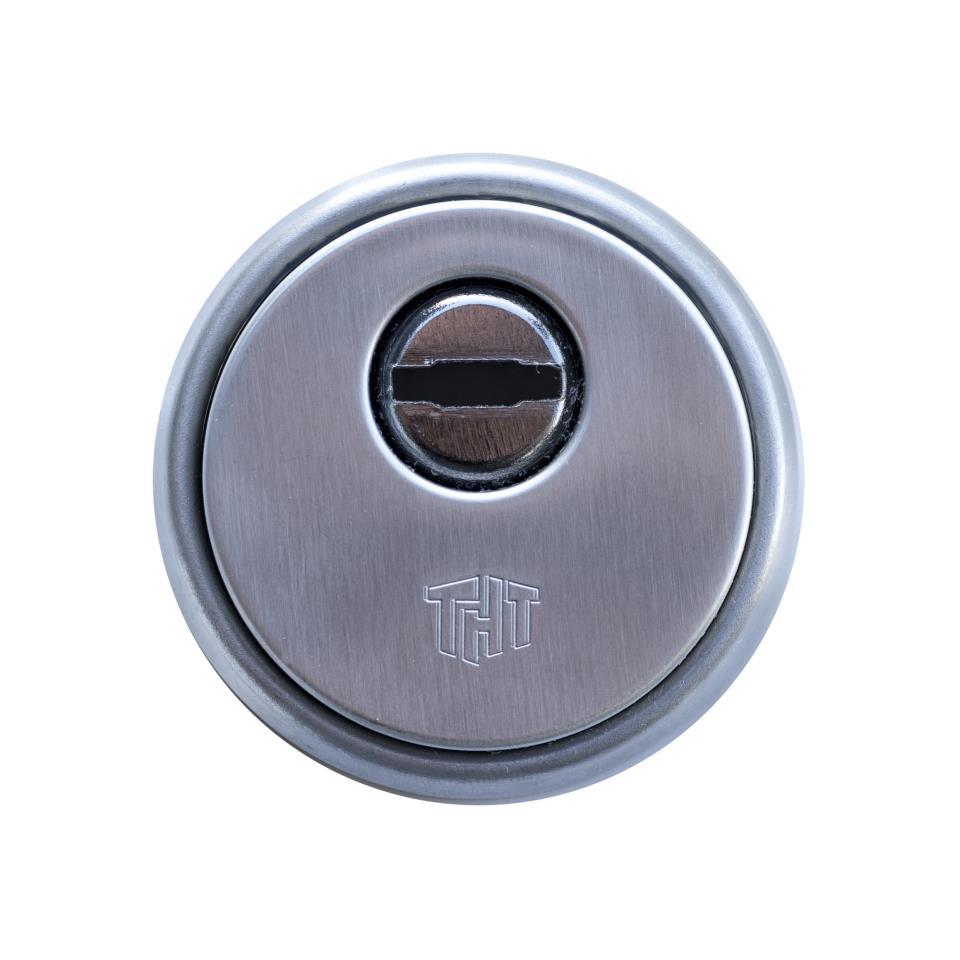 Escudo cerradura Saga-100 Inox