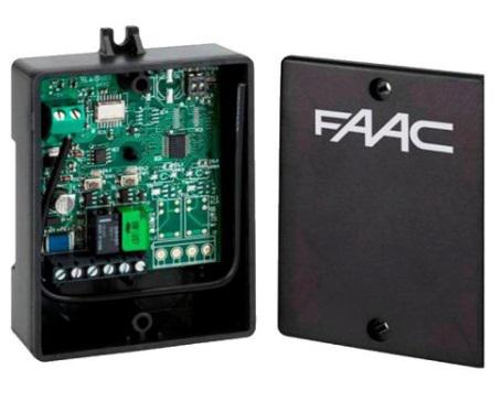 Receptor externo bicanal FAAC XR2 433 Mhz