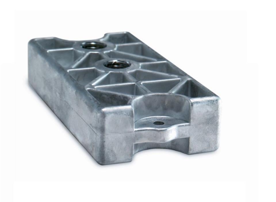 Taco de accionamiento 3/16  para motor Izar/Siriu