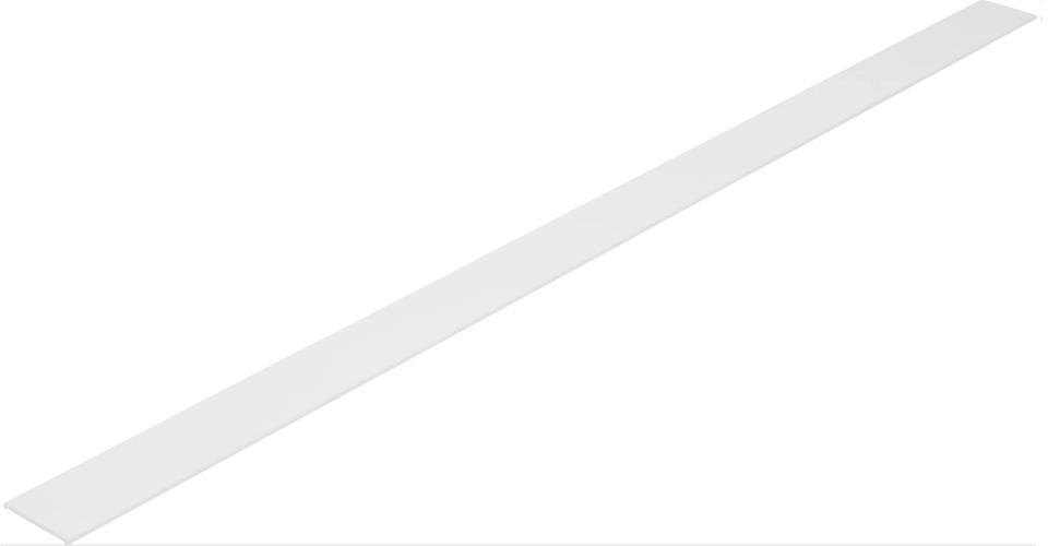 Tapajuntas de PVC 45 mm L  6 000mm Blanco