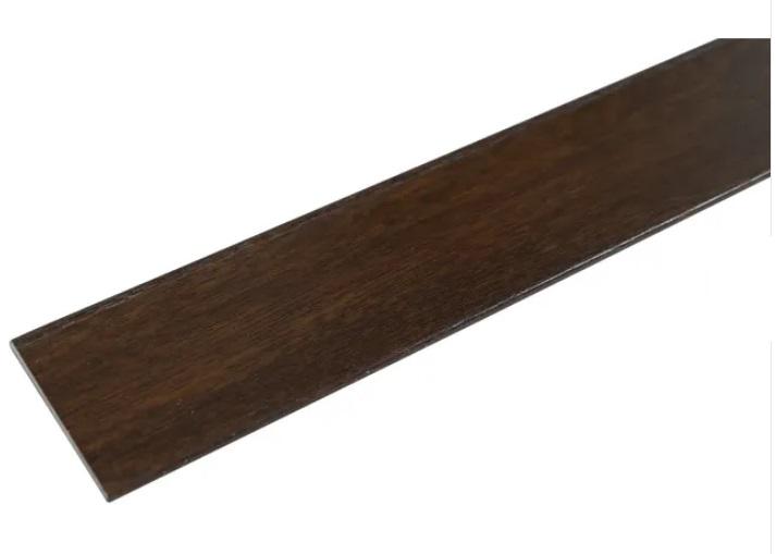 Tapajuntas de PVC 95 mm L  6 000mm Nogal