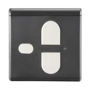 Pulsador de pared 3C SOMtouch antracita