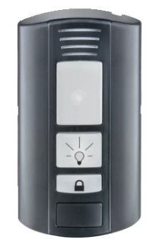 Pulsador interior de pared WALLSTATION negro