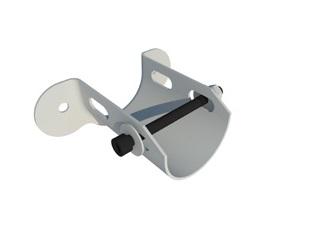 Soporte eje de muelles D76 Portalum